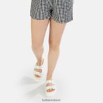 White Buffalo Eve Sol platform sandals vegan |Slides F06ZHH915 - Image 2