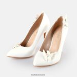 White Buffalo Janet Butterfly Heeled Sandals |Heels F06ZHH319 - Image 4