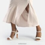 White Buffalo Jean Neat Heeled Sandals vegan |Sandals F06ZHH40 - Image 2