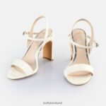 White Buffalo Jean Neat Heeled Sandals vegan |Sandals F06ZHH40 - Image 4