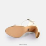 White Buffalo Jean Neat Heeled Sandals vegan |Sandals F06ZHH40 - Image 7
