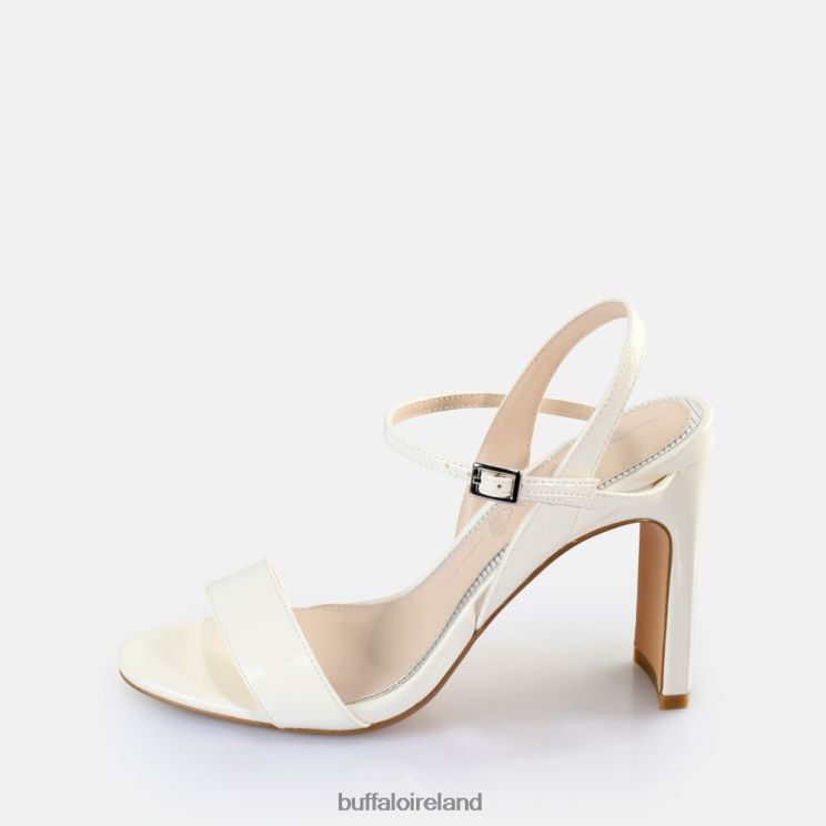 white_buffalo_jean_neat_heeled_sandals_vegan_sandals_f06zhh40.jpg White Buffalo Jean Neat Heeled Sandals vegan |Sandals F06ZHH40 - Image 1