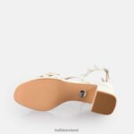 White Buffalo Lucy Butterfly Heeled Sandals |Sandals F06ZHH646 - Image 5