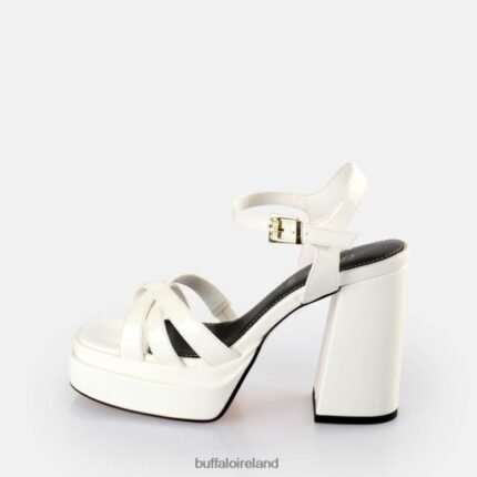 White Buffalo May Donna Heeled Sandals vegan |Sandals F06ZHH250