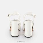 White Buffalo May Donna Heeled Sandals vegan |Sandals F06ZHH250 - Image 7