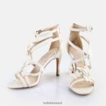 White Buffalo Miranda Butterfly Heeled Sandals vegan |Sandals F06ZHH415 - Image 4