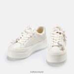 White Buffalo Paired Butterflies Sneaker low vegan |Sneakers F06ZHH32 - Image 4