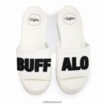 White Buffalo Paired Sld Sandal vegan |Slides F06ZHH856 - Image 3