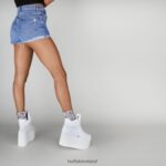 White Buffalo Rising Towers High nappa leather |Sneakers F06ZHH387 - Image 2