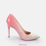 White-Red Gradient Buffalo Juliette Gradient Pumps vegan |Heels F06ZHH554 - Image 6