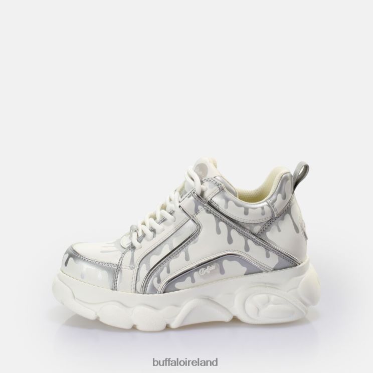 White/Silver Buffalo CLD Corin Sneaker Low vegan |Sneakers F06ZHH757 - Image 2