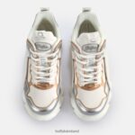 White/Silver/Gold Buffalo CLD Chai trainer Low vegan |Sneakers F06ZHH77 - Image 3