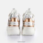 White/Silver/Gold Buffalo CLD Chai trainer Low vegan |Sneakers F06ZHH77 - Image 6