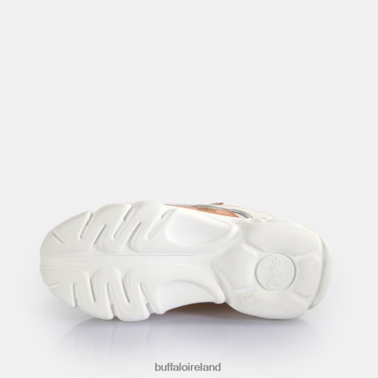 White/Silver/Gold Buffalo CLD Chai trainer Low vegan |Sneakers F06ZHH77 - Image 7