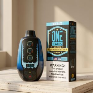 One Tank Blue Razz 40K Disposable Vape